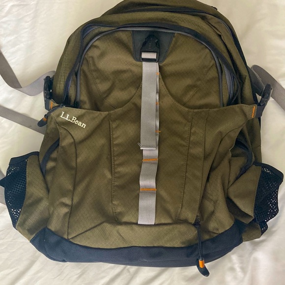 L.L. Bean Bags Ll Bean Backpack In Olive Poshmark